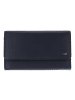 Golden Head Polo Geldbörse RFID Leder 17 cm marineblau