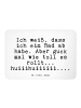 Mr. & Mrs. Panda Magnet Ich weiß, dass ich... mit Spruch in Weiß