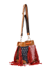 IZIA Women Bucket Bag in Leo Multicolor