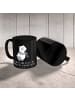 Mr. & Mrs. Panda Tasse Klarinette Geheimnis mit Spruch in Schwarz
