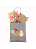 Mr. & Mrs. Panda Tote Bag Meerschweinchen Weisheit ohne Spruch in Light Grey