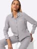 creation L Pyjama in steingrau-ecru