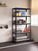 SONGMICS 2er-Set: Schwerlastregal Cozory in Schwarz - (B)90 x (H)180 x (T)40 cm