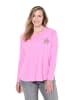LAURASØN Longsleeve in neon pink