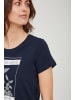 Fransa T-Shirt FRAMPLANT 1 T-shirt - 20609213 in blau