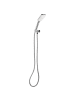 Beliani Wannenarmaturen AMAJA in Silber - (W) 8 x (H) 25 x (L) 2 cm