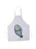 Mr. & Mrs. Panda Kellner Schürze Seekuh Happy ohne Spruch in Weiß