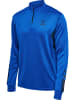 Hummel Sweatshirt Mit Kurzem Reißverschluss Hmlactive Pl Half Zip in PRINCESS BLUE