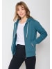 GreenBomb Jacke Basic in Blauer Stein