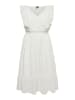 Vero Moda Gesmoktes Kleid in Snow White