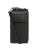 VLD VOi Leather Design Hirsch Handytasche Leder 16 cm in schwarz