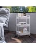 HOMCOM Küchenwagen in Weiß 45L x 30,6B x 79H cm