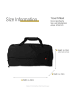 Travel n meet Travel N Meet Sporttasche Polyester schwarz ca. 60cm