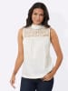Sieh an! Shirttop in ecru