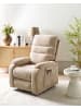 Beliani Fernsehsessel RISE in Beige - (W) 80 x (H) 105 x (L) 91 cm