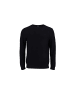 OLYMP  Rundhalspullover für Herren in schwarz