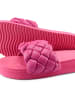 Flip Flop Slides "pool*weave" in Pink