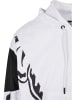 Southpole Windbreaker in white/black