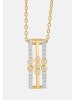 Diamant Exquis Halskette aus 585 Gelbgold mit Diamant