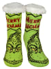 The Grinch The Grinch Hüttensocken Merry Grinchmas Haussocken Kuschelsocken in grün