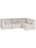 Beliani 4-tlg Modulsofa LEMVIG in Beige