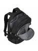 travelite Basics Melange - Rucksack 45 cm (nature/anthracite) in schwarz