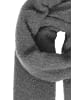 Oxmo Strickschal OXVianna scarf 21800190-ME Winterlicher Strickschal mit Struktur in Grau