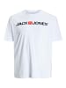 JACK & JONES PLUS T-shirt in White 1