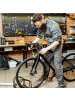 relaxdays Fahrradständer in Schwarz - (B)40,5 x (H)27 x (T)33 cm