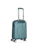 Polestream Moonrock 4 Rollen Kabinentrolley S 55 cm mit Dehnfalte in deepsea green brushed