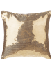 Beliani 2er-Set Dekokissen ASTER in Gold