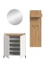 ebuy24 Garderobenmöbel Drive (3-teilig) Weiß 197 x 32 cm