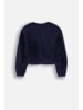 Coccodrillo Strickjacke mit Reißverschluss in dunkelblau