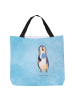 Mr. & Mrs. Panda Tasche Pinguin Lolli ohne Spruch in Eisblau