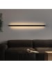 ZMH Wandleuchte LED in schwarz moderne L 80CM 3000K warmweiß lange Hallampe 27W