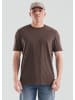 QS T-Shirt in 8947_dunkelbraun