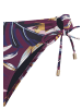 LASCANA Bikini-Hose in bordeaux-bedruckt