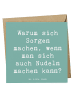 Mr. & Mrs. Panda Faltkarte Spruch Gelassenheit in Krisen mit Spruch in Meeresbrise