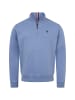 U.S. Polo Assn. U.S. POLO ASSN. Herren Pullover Half Zip P017 in Hellblau - Navy