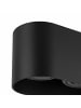 Licht-Erlebnisse Deckenlampe (B)12.5 x (L)24 x (H)12 cm in Schwarz