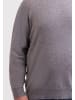 CASH-MERE.CH Rundhals Pullover in Grau