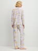 Calida Pyjama in harmony blue print