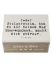 Mr. & Mrs. Panda Geschenkbox Spruch Stolpersteine im Alltag meis... in Weiß