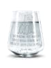 Mr. & Mrs. Panda Wasserglas Affe mit Spruch in Transparent