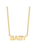 Eastside NY Kette BABY aus Edelstahl in gelbgold