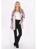 IZIA Damen Cardigan in Lavendel Creme