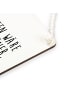 Mr. & Mrs. Panda Wandtafel Fuchs  Schlittschuhe mit Spruch in Weiß