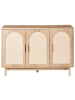 Beliani Sideboard COSTELLO in Braun - (W) 120 x (H) 83 x (L) 40 cm