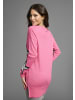 Laura Scott Longpullover in pink-melange