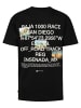 Petrol Industries T-Shirt mit Rückenprint Arena in Schwarz